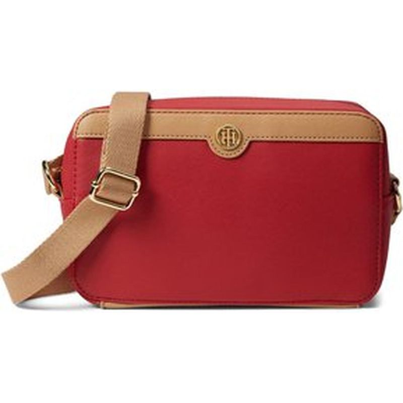 Bolso Bandolera Bolsa Tommy Roja Cartera CrossBody Tommy Hilfiger