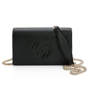 Cartera de Cuero Gucci Soho WoC