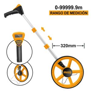 Rueda Medición Digital Display Odómetro Ingco HDMW23