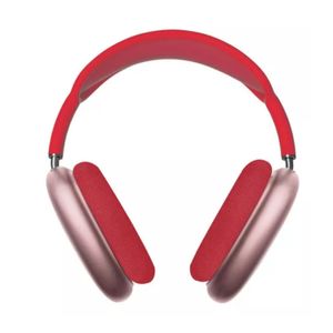 Audífonos Over Ear P9 Bluetooth 5.0 Cancelacion de ruido Rojo
