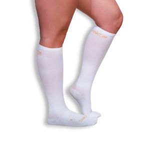 Sankom Light Socks - Medias de Compresión Color Blanco