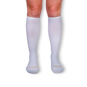 Sankom Light Socks - Medias de Compresión Color Blanco