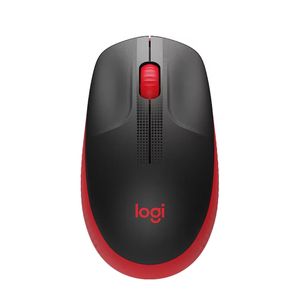 Mouse Logitech M190 Wireless Full-Size Red