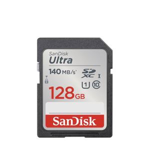 MemoriaSD Sandisk Ultra SDXC 128gb UHS-I Clase-10 U1 140mbs