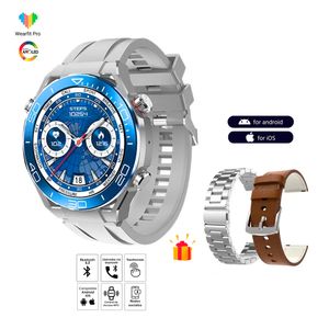 Pack Smartwatch HW5 Ultimate Silver + Audífonos Crystal Air39 Black