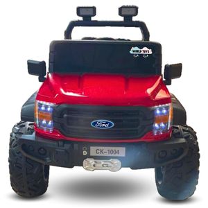 Carro a Batería 4 x 4 FORD «RAPTOR» Todo Terreno Rojo