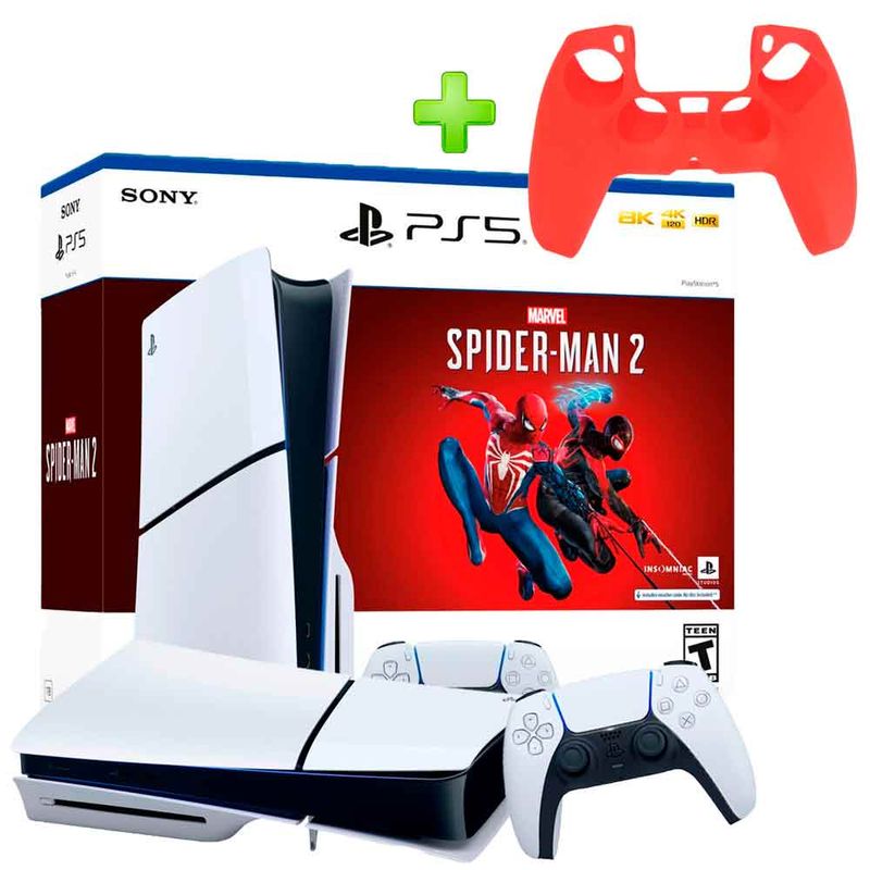 Marvel's Spider-Man 2  Bundle PS5 y Control Inalámbrico DualSense Limited  Edition 