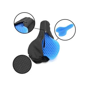 Cojín Gel Asiento Bicicletas Ergonómico Anti Golpes Almohada