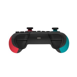 Gamepad BT Inalámbrico con Función de Vibración de Doble Motor Función de Giroscopio (Azul Rojo)