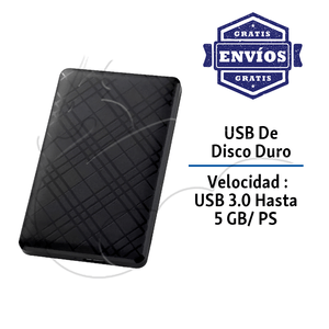 Case Externo Disco Duro SATA 2.5 USB 3.0 LAPTOP / PC