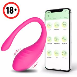 Consolador Bluetooth Remoto Vibrador Smart - Rosa