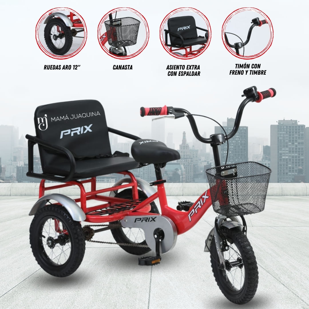 Bici Bebe Chipolino Dreirad Tricycle Hip Hop, Zwei Triciclo