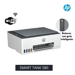 Impresora Multifuncional HP Smart Tank 580