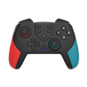 Gamepad BT Inalámbrico con Función de Giroscopio, Vibración de Doble Motor (Rojo Azul)