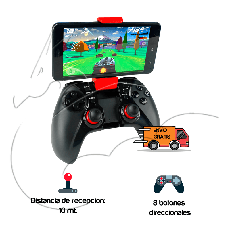 GamePad for Android Bluetooth HA-7005 – TIENDA