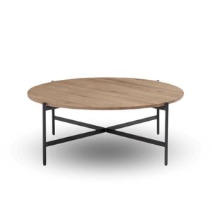 Mesa De Centro Industrial Belga Espresso Coricha Home
