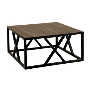 Mesa de Centro Industrial Casiopea Espresso Coricha Home