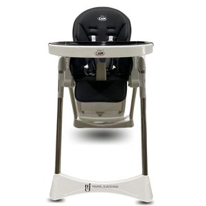 Silla de Comer Graduable Bambino Silvestre Negro