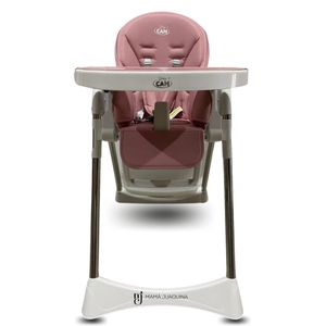 Silla de Comer Graduable Bambino Silvestre Rosado
