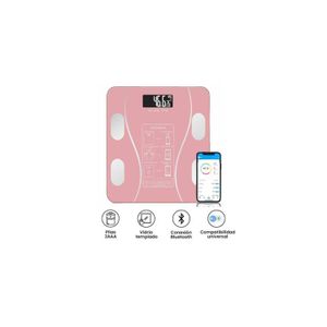 Balanza Smart Bluetooth Digital Rosada