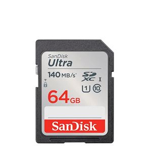 Memoria SD Sandisk Ultra SDXC 64gb UHS-I Clase-10 U1 140mbs