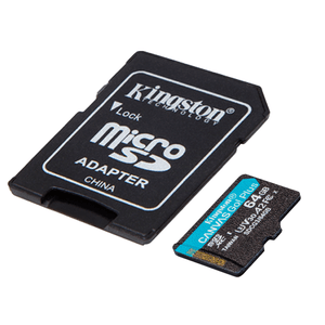 Memoria Micro SD Kingston Canvas Go! Plus 64GB 170 Mb/S