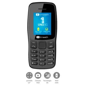 Teléfono Móvil Smooth Uno 3g Dual Sim Bluetooth Gris