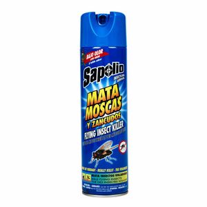 Insecticida Aerosol SAPOLIO Mata Moscas y Zancudos Frasco 360ml