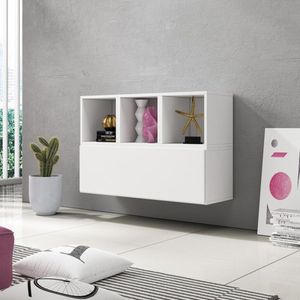 Recibidor Flotante Karlo color Blanco TU MESITA