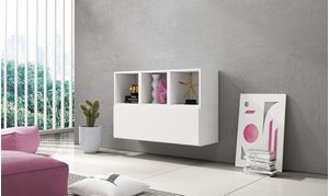 Recibidor Flotante Karlo color Blanco TU MESITA