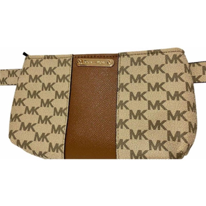 Cinturon Rinonera Logotipo Michael Kors Mujer 556137C Marron Talla S M Real Plaza