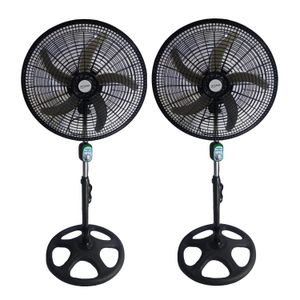 2 Ventiladores Imperial TY-1813WP malla de plástico 5 aspas 18"
