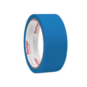 Cinta Masking Tape Colores Shurtape 1" x 15 Yd Caja x 48 Rollos Celeste