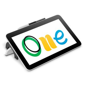 Tableta gráfica Wacom One 12 con pantalla de 11.6" FHD, conexión usb-C, incluye lápiz de Wacom One sin pilas, para Windows, Mac, Android, Chromebook