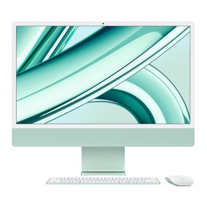 iMac M3 chip with 8‑core CPU,10‑core GPU,and 16‑core Neural Engine-Green/8GB Y 512GB