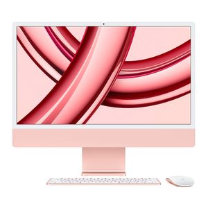 iMac M3 chip with 8‑core CPU,8‑core GPU,and 16‑core Neural Engine-Pink/8GB Y 256GB