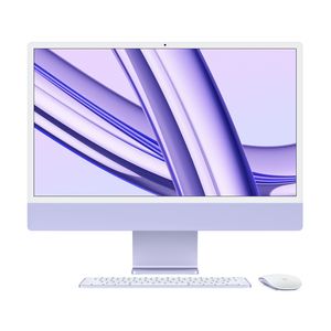iMac M3 chip with 8‑core CPU,10‑core GPU,and 16‑core Neural Engine-Purple/16GB Y 256GB