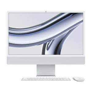 iMac M3 chip with 8‑core CPU,10‑core GPU,and 16‑core Neural Engine-Silver/8GB Y 256GB