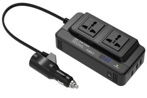Inversor Cargador Conversor Auto  Tomacorriente Carga Rápida Importado 200w  Tipo C USB