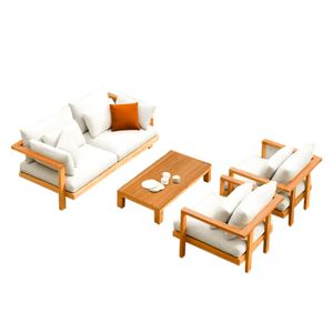 Set de terraza Baza 4 personas con mesa Movenda