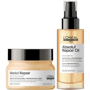 Mascarilla Reparadora + Sérum LOreal Absolut Repair
