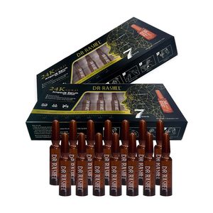 Ampollas Faciales de Nutrición Intensiva 24k gold Dr Rashel 7 días 2 Unidades