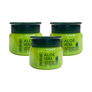 Crema Hidratante Aloe Vera Hidratante 3 en 1 día/noche Dr Rashel  50 Gramos 3 Unidades