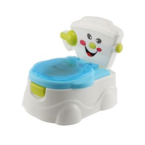 Bacín de Entrenamiento para Bebés y Niños Color Celeste