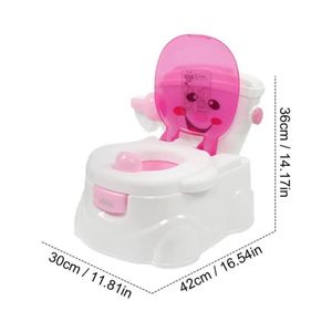 Bacín de Entrenamiento para Bebés y Niños Color Rosado