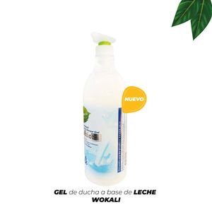 Gel de ducha a base de Leche