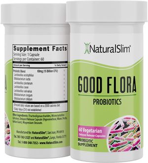 Good Flora Probióticos Natural Slim 60 Capsulas