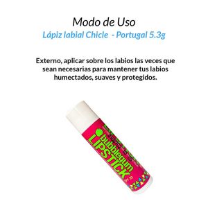 Lapiz Labial Chicle Portugal 5.3 Gramos 3 Unidades