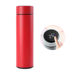 Termo Inteligente con Sensor de Temperatura Digital - Rojo