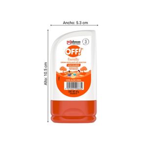 Repelente en crema 60gr Off Family